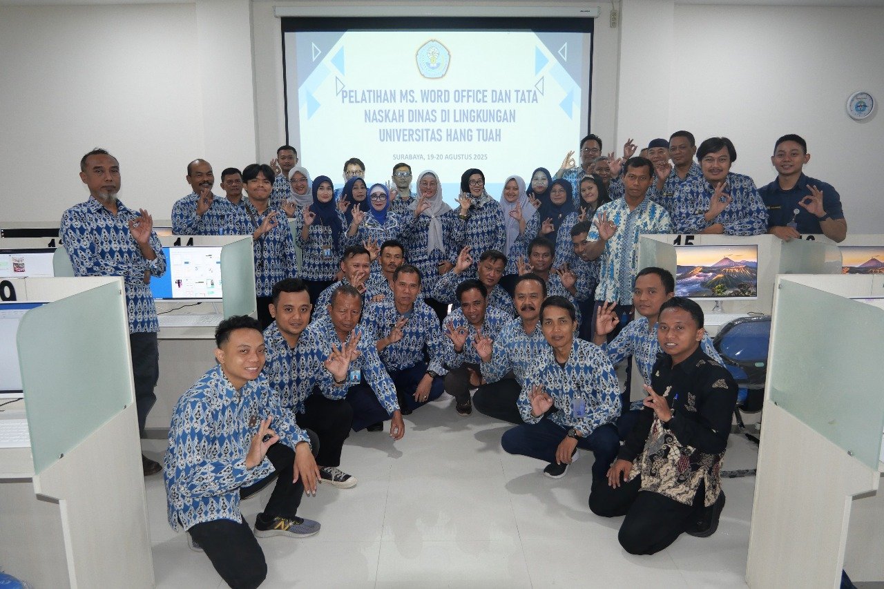 Pelatihan MS Office untuk Tenaga Pendidik Universitas Hang Tuah Resmi Dibuka