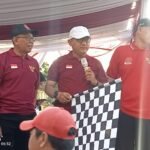 Puncak Acara HUT RI Ke 80 Tahun, Karang Taruna Kelurahan Pakal Kecamatan Pakal Gelar Jalan Sehat Dan Sedekah Bumi