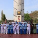 Dankodiklatal Pimpin Ziarah HUT Ke-80 TNI AL, Tabur Bunga untuk Para Pahlawan