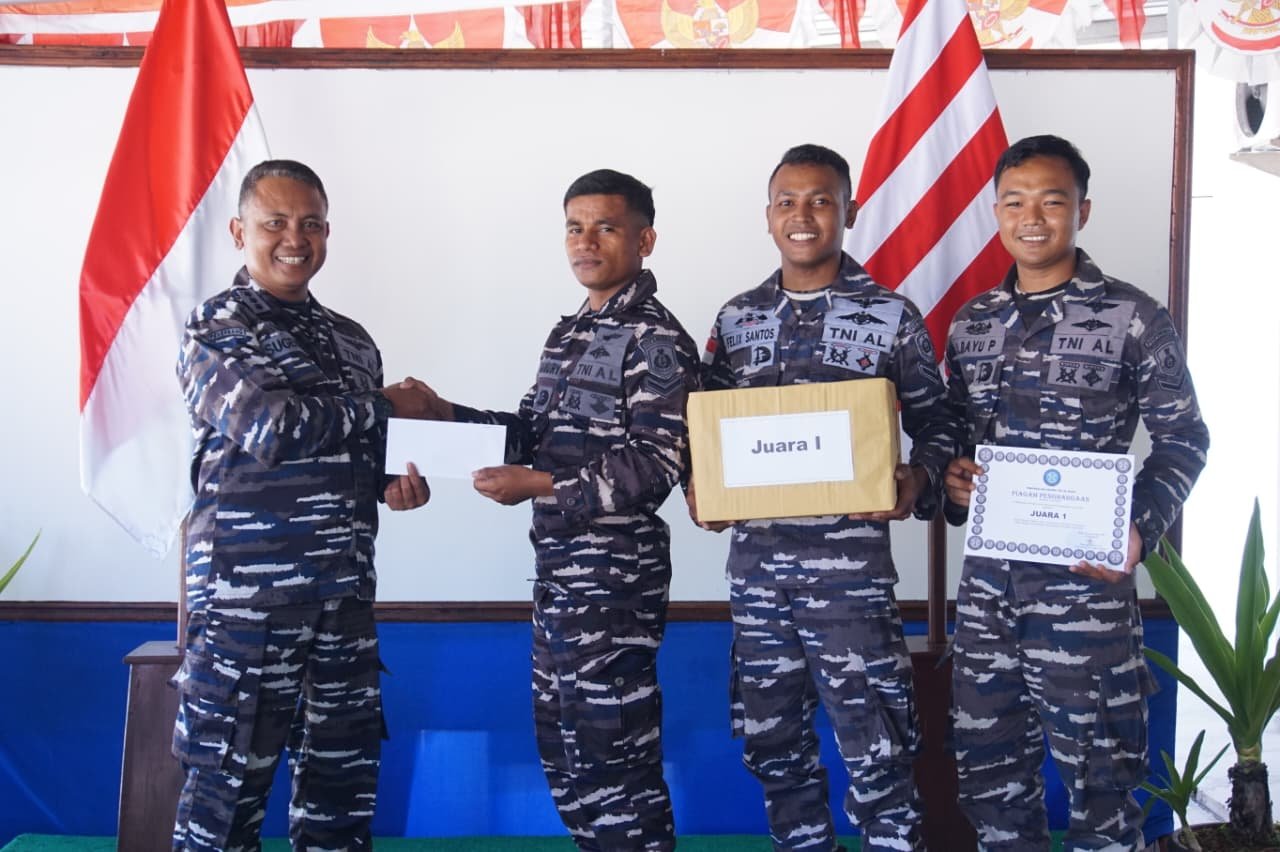 Spesial, Lomba Cerdas Cermat Jadi Ajang Uji Wawasan Kebangsaan Prajurit Lanudal Biak