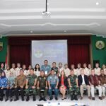 Laksanakan Pelatihan Foundational Biosafety And Biosecurity Biorisk Management Training di Medan SUMUT, Kapuskes TNI memberi sambutan pembukaan