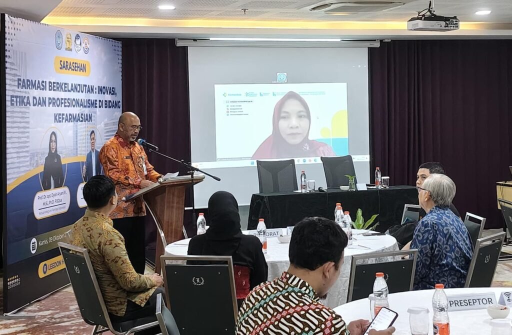 Rektor Universitas Hang Tuah Buka Sarasehan Fakultas Farmasi: Wujudkan Farmasi Berkelanjutan, Etis, dan Profesional