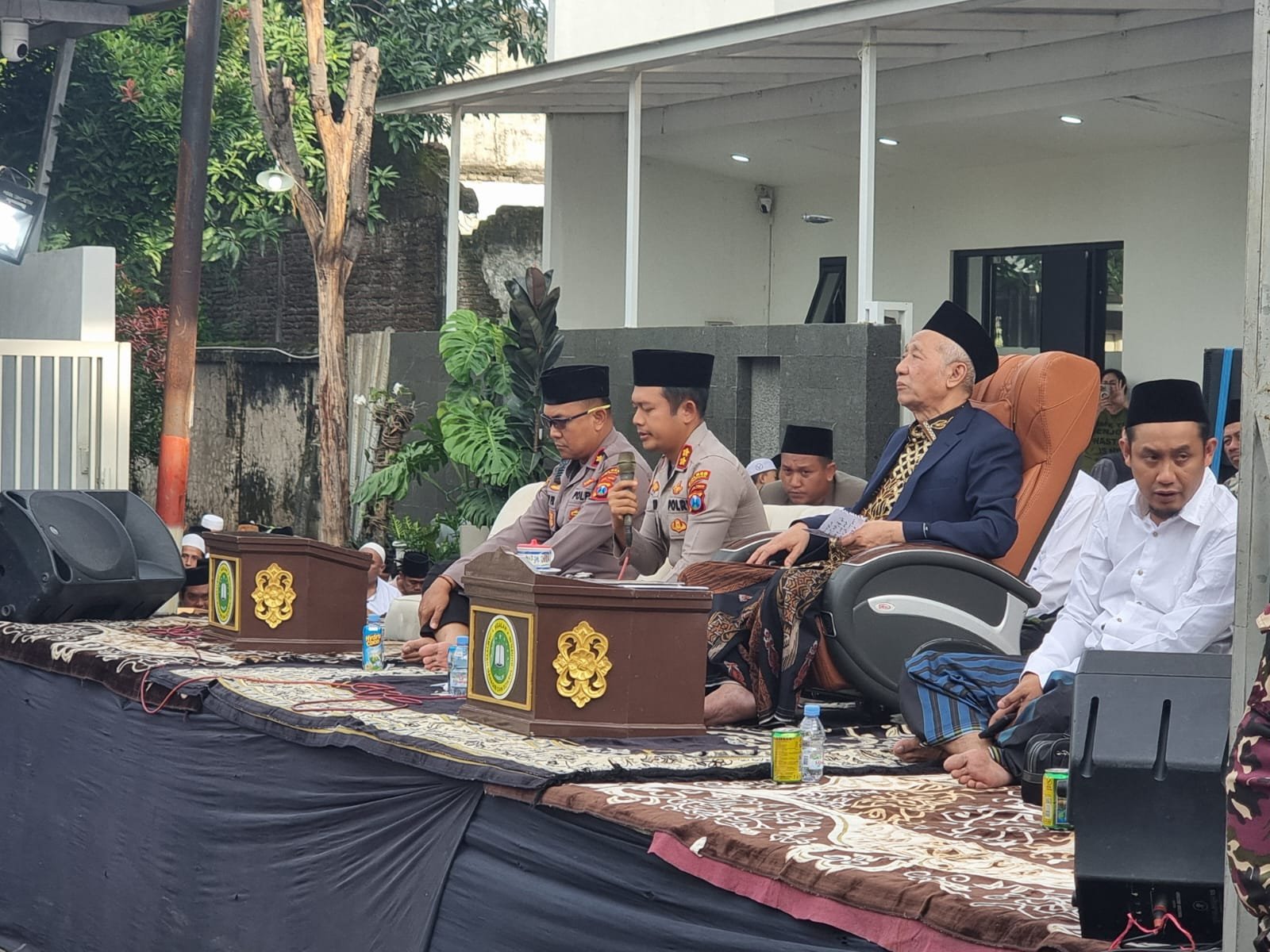 Kapolres Pasuruan Hadiri Manaqib Dzikrul Ghofilin bersama Ribuan Jamaah