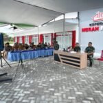 Dandim Gresik Ikuti Vicon Evaluasi Percepatan Pembangunan Koperasi Merah Putih