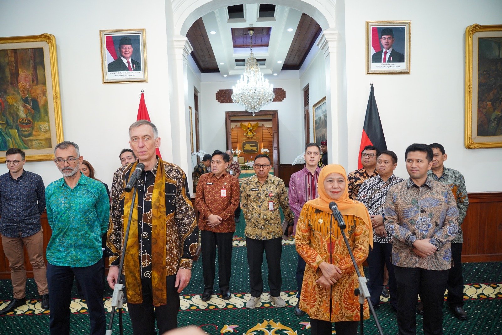 Tim Eropa Kunjungi Surabaya Soroti Proyek Unggulan Global Gateway Jalur Kereta Api Regional Surabaya