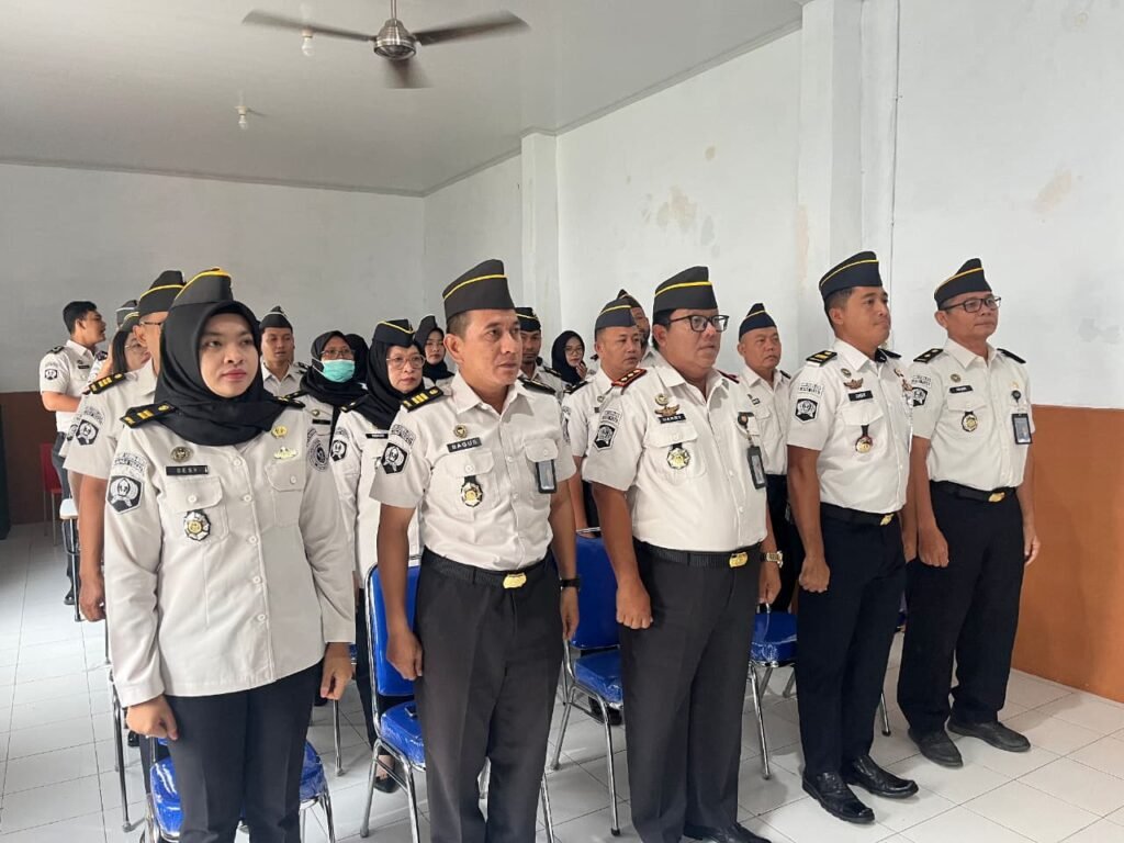 Lapas Tegal Ikuti Apel Bersama Kemenko Hukum, HAM, Imipas Secara Virtual