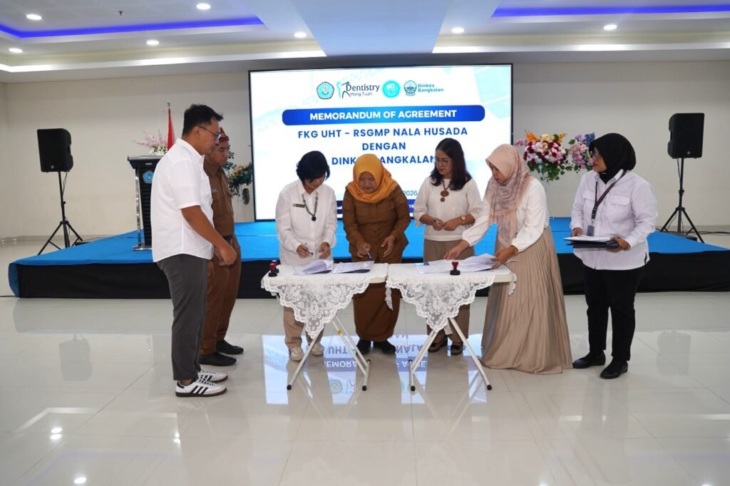 FKG UHT–Dinkes Bangkalan Perkuat Sinergi Kesehatan Gigi dan Mulut