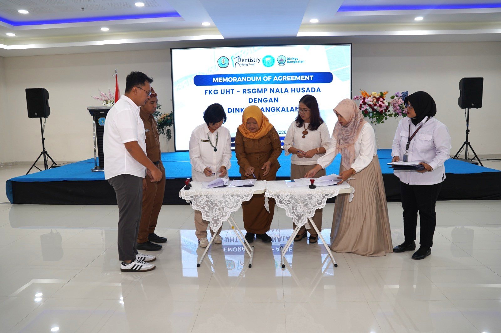 FKG UHT–Dinkes Bangkalan Perkuat Sinergi Kesehatan Gigi dan Mulut