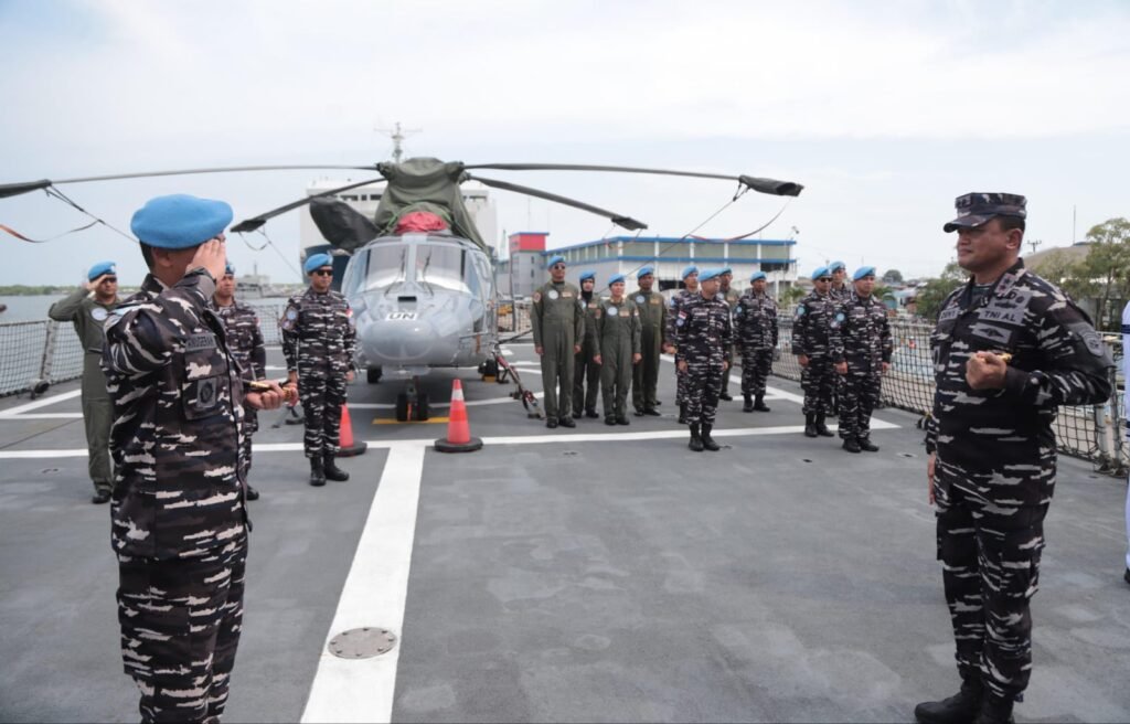 Duta Indonesia Untuk PBB, KRI Sultan Iskandar Muda-367 Singgah di Belawan