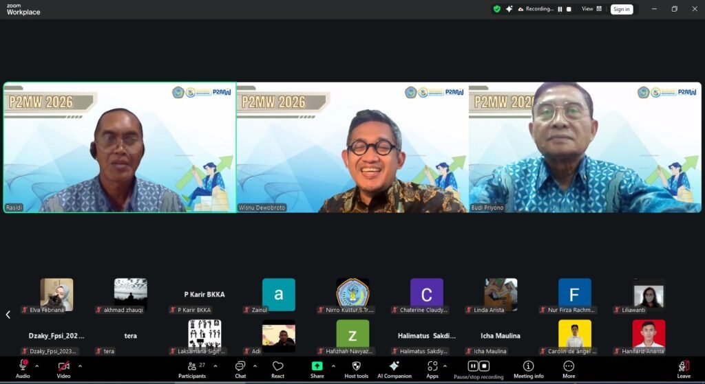 WORKSHOP P2MW 2026 UHT ANGKAT TEMA “IDEASI DAN SISTEMATIKA PENULISAN PROPOSAL P2MW”