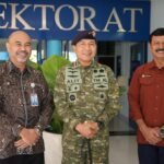 Rektor UHT Terima Silaturahmi Panglima Koarmada II