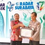 Kapolresta Sidoarjo Raih Penghargaan dari Radar Sidoarjo atas Dedikasi Jaga Kamtibmas