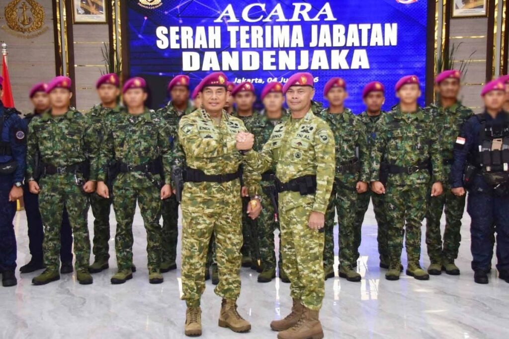Panglima TNI Mutasi Komandan Denjaka Jadi Wakil Komandan Pasmar 1