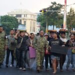 Pengamanan Humanis, Peringatan Mayday di Surabaya Berlangsung Aman
