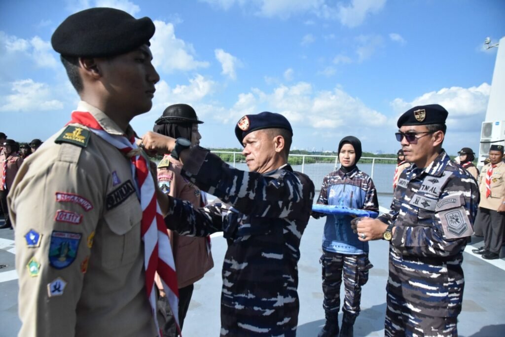 Koarmada II Perkuat Jiwa Nasionalisme Generasi Muda dalam Persami KKRI 2026